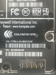 Honeywell Dolphin CT60 Android 13 Mobile Computer CT60-L1N-BSC210F w/ Battery