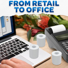 3-Pack Calculator Tape Rolls – Adding Machine Tape 2 1/4 in X 85 Ft | Reliable R