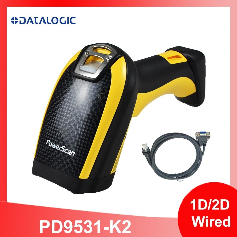 Datalogic PowerScan PD9531 RS232 Corded Handheld 2D Area Imager Barcode Scanner