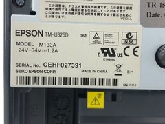 Epson TM-U325D M133A POS Dot Matrix Receipt Printer Serial No AC Adapter