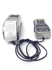 2x FIRST DATA FD130DUO Credit Card Machine w/ PinPad FD35 & Label Paper FREESHIP