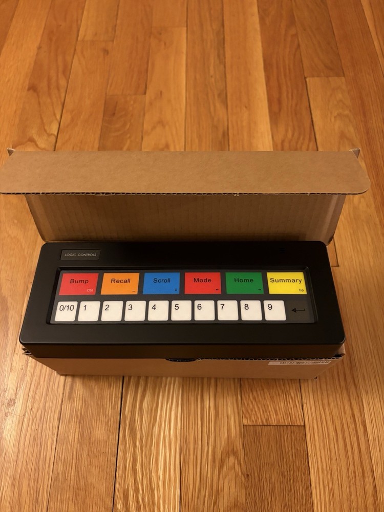 Logic Controls KB1700-D Kitchen Display Bump Bar, 17 Tactile Programmable Button
