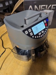 Aneken Coin Counter and Sorter with TFT Display Accurate Tested, Works