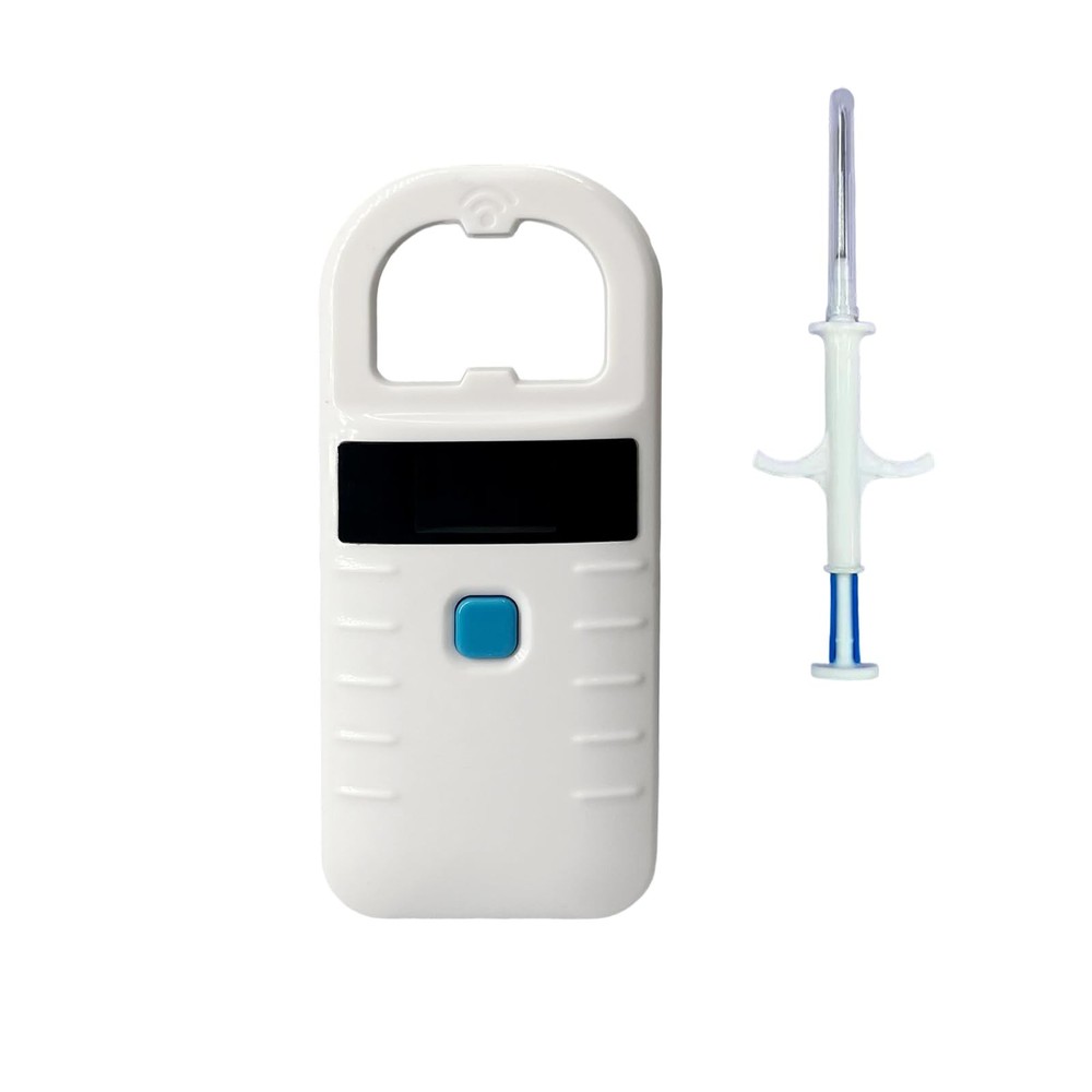 Rechargeable Bluetooth Pet Microchip Reader 134.2kHz RFID ISO 11784/11785