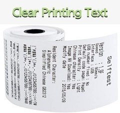 2 1/4″ x 85′ Thermal Receipt Paper 10 Rolls Cash Register Credit Card BPA Free