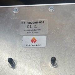 Vulcan PAL90209H (LHCP) Outdoor RFID Antenna for Fixed RFID UHF EPC Gen 2 Reader