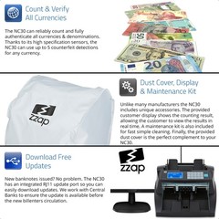 Bill Counter Cash Money Currency Count Counting Counterfeit Detector Machine
