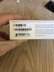 Square A-PKG-0206-01 Credit Debit Card Reader – White for Apple iPhone & Android