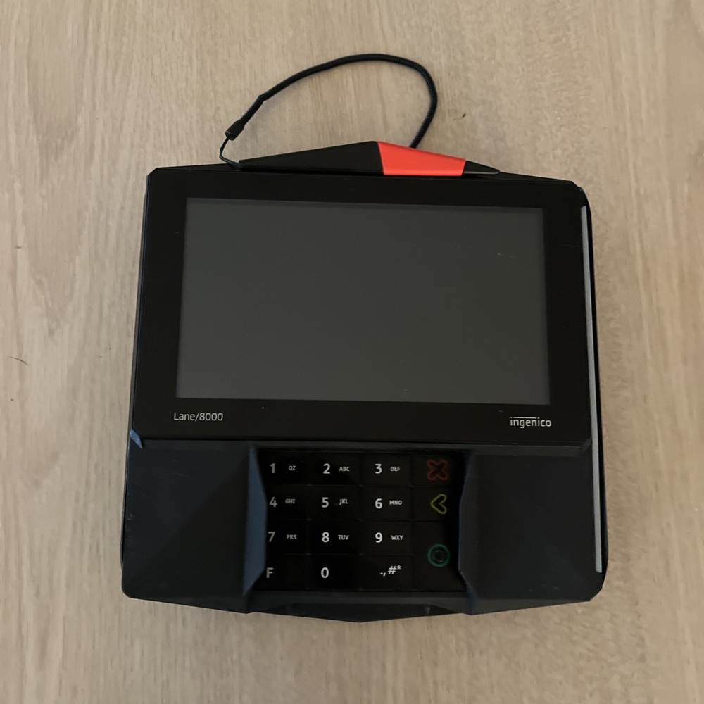 Ingenico Lane 8000 PRH30312953A Payment Terminal LAN800 – Works Well – RS