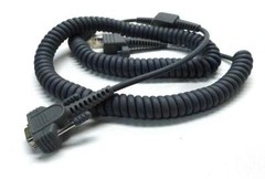NEW Intermec 236-198-001 RS232 Coiled Serial Scanner Cable 12′ (3.6M) SR61T