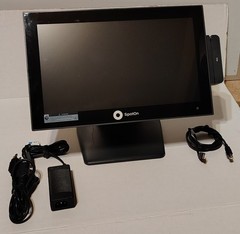 SPOTON APEXA GW 15″ POINT OF SALE RESTAURANT POS SYSTEM W/MSR & POWER SUPPLY