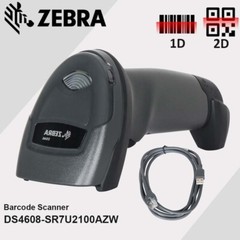 Zebra DS4608-SR7U2100AZW Wired Handheld 1D 2D Area Imager Barcode Scanner