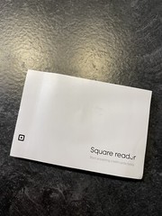 Square A-PKG-0206-01 Credit Debit Card Reader – White for Apple iPhone and…