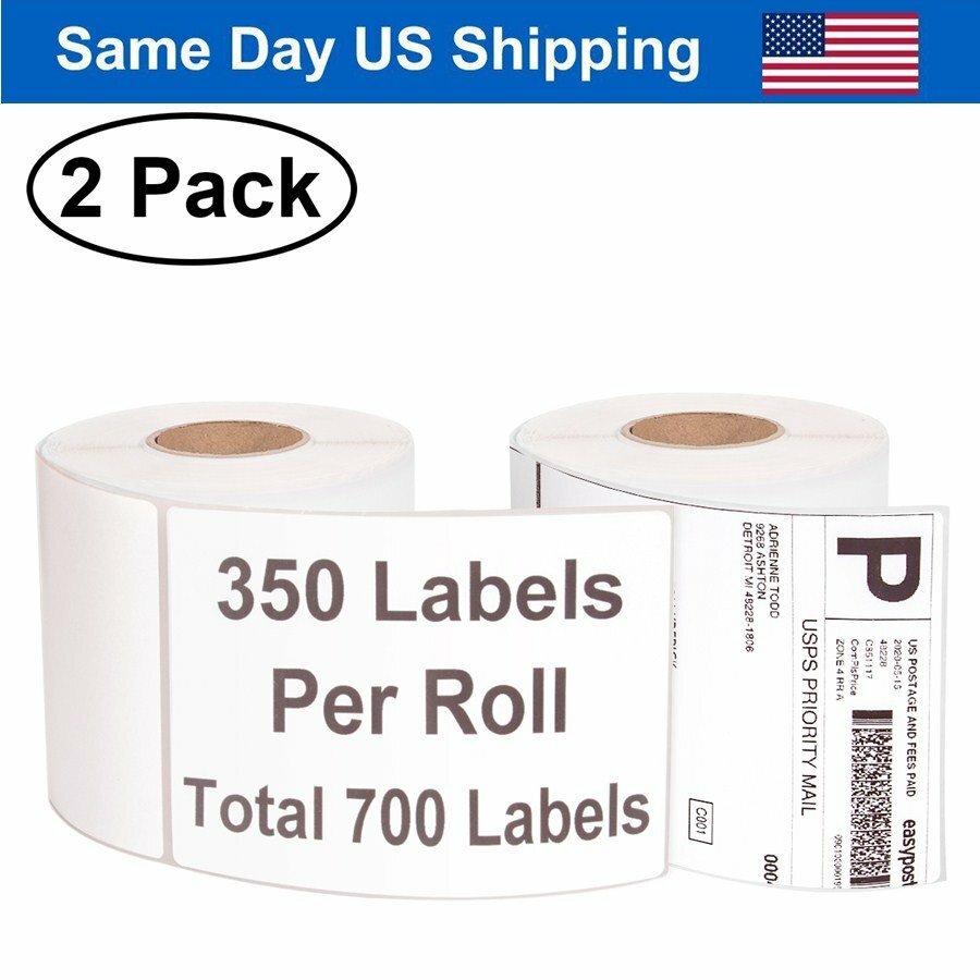 4″x6″ Thermal Shipping Labels 700 label Direct Thermal Zebra Compatible BPA Free