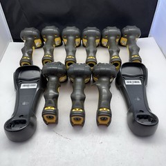 Symbol Motorola LS3578-FZ20005WR Barcode Scanners Sold As Is Lot Of 9 & 2 Bases