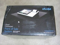 uAccept MB2000SR Cloud Connected Point of Sale System w/8” Integrated Touch Scre