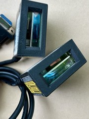 **LOT OF 2** Microscan MS-3 Laser Barcode Scanner FIS-0003-0001G **BOGO**