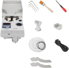 Ribao CS-10S High Speed Portable Coin Counter and Sorter, 1800 Coins per Minute