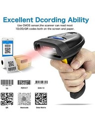 NETUM 2D Barcode Scanner, Compatible with 2.4G Wireless & Bluetooth & USB Wired