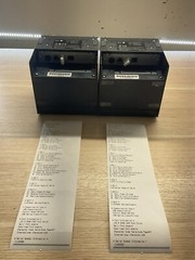 Business Retail RP-D10 SII Thermal Printer RP-D10-K27JI/LOT OF 2/JUA06