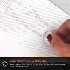Top-Loading Business Checks with Perforations for Easy Separation, 500 Sheets