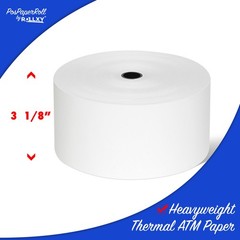 Nautilus Hyosung Halo – 3 1/8″ x 915′ Heavy Thermal Paper (8 Rolls)