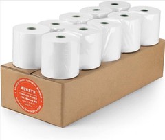 3 1/8 x 230ft Thermal Paper 10 Rolls, 80mm Receipt Paper POS Cash Register
