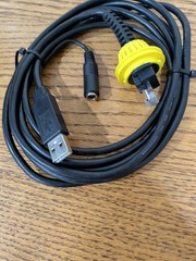 (2) Cognex 820-0040-1R Communication Modules With (1) Ethernet cable