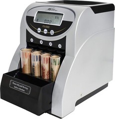 Royal Sovereign 1 Row Electric Coin Counter/Sorter, Digital Counting Display