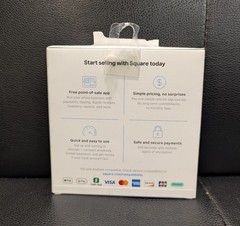 Square 2nd Generation White Portable Wireless Contactless and Chip Card Reader !
