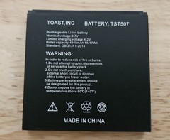Toast GO 1 TG100 TST507 Battery With Credit CARD Reader