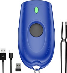 Effortless 3-in-1 Barcode Scanner: Bluetooth, USB, 2.4G – Portable & Lightweight
