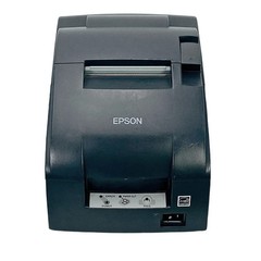 FULLY TESTED Epson TM-U220B Dot Matrix POS Receipt Printer Serial No AC Adapter