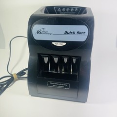 Royal Sovereign QS-1AC Quick Sort Coin Sorter Counter Machine Tested Works