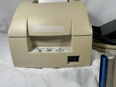 Epson TM-U220D POS Dot Matrix Receipt Printer Grey Parallel – Tested – VGC