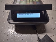 POS Radiant Systems Series 7791 Terminal with stand