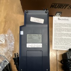 NURIT 8320 Wired POS Credit Card Terminal w/ Manuals Cables Power Adapter Box