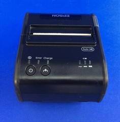 Epson TM-P80 Model M316D WiFi Thermal Printer w/Power adapter, AC Cord & Battery