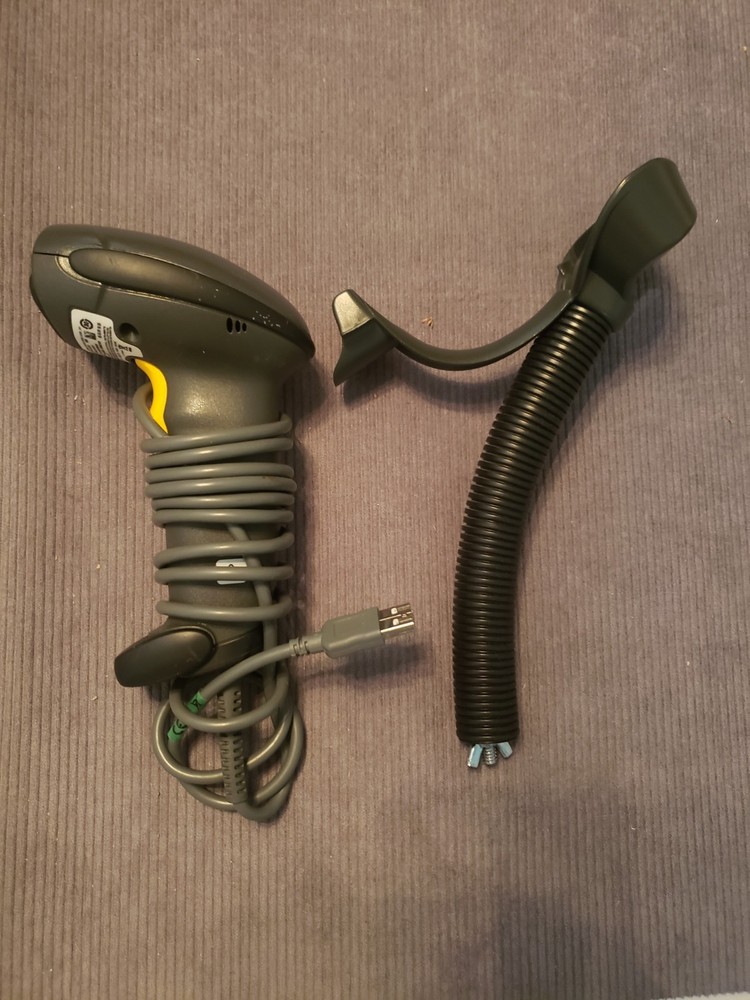 Zebra Motorola DS4208 Laser Barcode POS Scanner DS4208-SR00007WR + USB CABLE