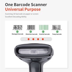 Honeywell Hyperion 1D Handheld Reader With USB Cable Barcode Scanner 1300G-2USB
