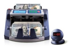 AccuBanker AB1100PlusUV Commercial Bill Counter + UV Counterfeit Detector