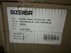 30x Bizerba 70mm x 147 feet Label Rolls NIR FDT-BL-AT-1 ,5″-1764-IR-30C-Biz 0251