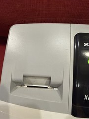 Sharp XE-A102 Cash Register Powers On Keys Included Drawer Doesn’t Open