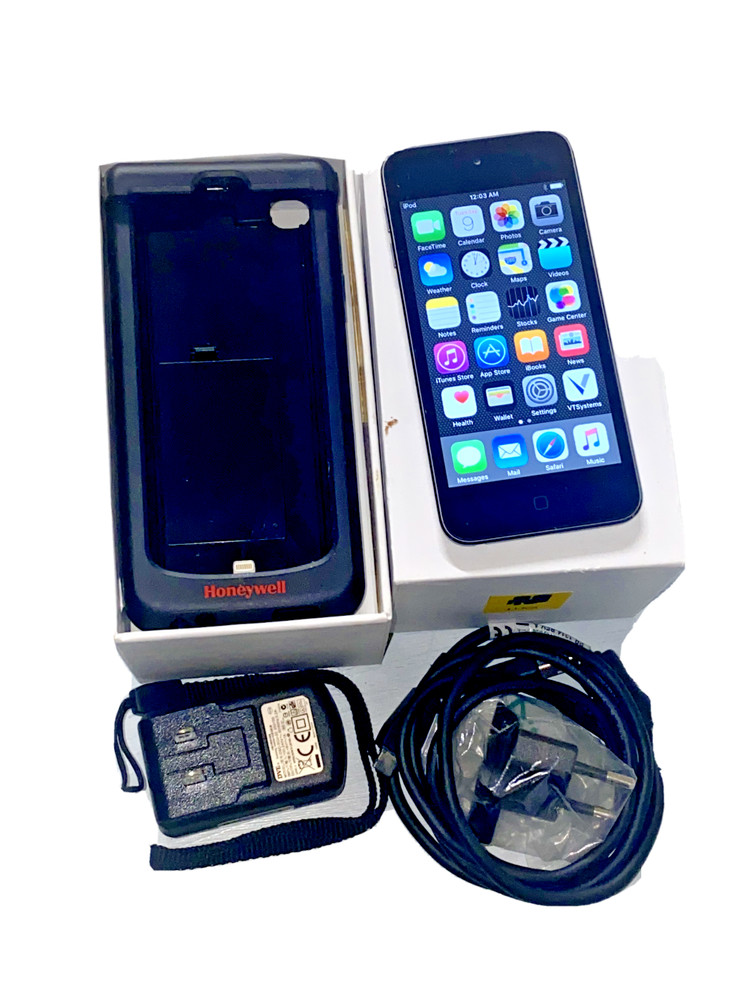 Honeywell SL22-022201-K Captuvo Sled with Apple iPod Touch 5G, Black