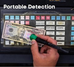 Dual Counterfeit Money Detector Pen, UV Light 6 Pack – Fake Money Bill Check…