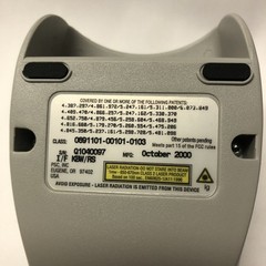 PSC QuickScan QS1000 Handheld Bar Code Scanner 1mw 650-670nm Class 2 Laser