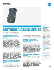 Symbol Motorola CS3070-SR10007WW Handheld Laser Bluetooth USB Barcode Scanner