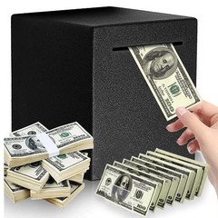 2 Pack Acrylic Money Organizer Cash Trays,7 Section Dividers Transparent