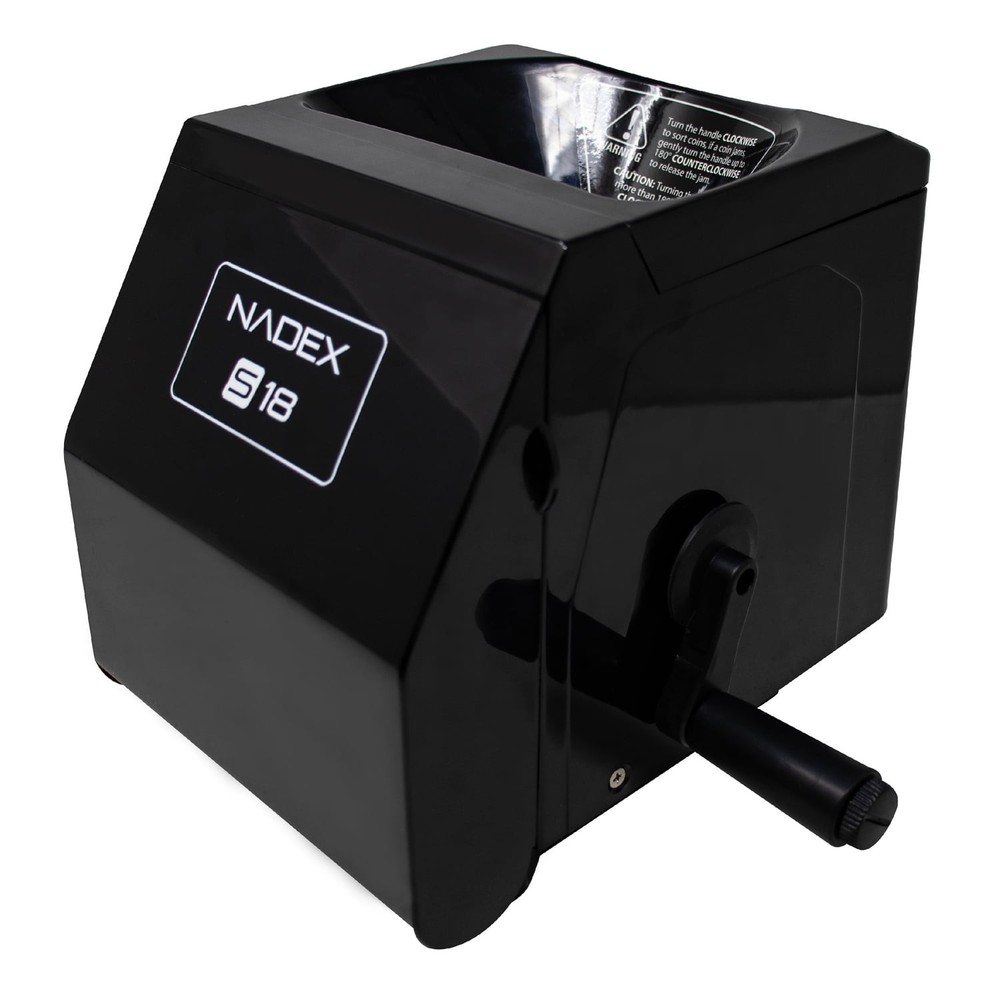 Nadex Coins Nxte-1808 S18 Manual Coin Sorter And Wrapper (nxte1808)