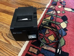 STAR futurePRINT TSP100III LAN Thermal Network POS Receipt Printer TESTED WORKS